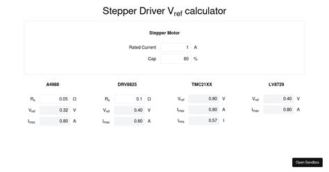online vref calculator.